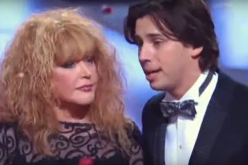 Алла Пугачева и Максим Галкин, скриншот YouTube