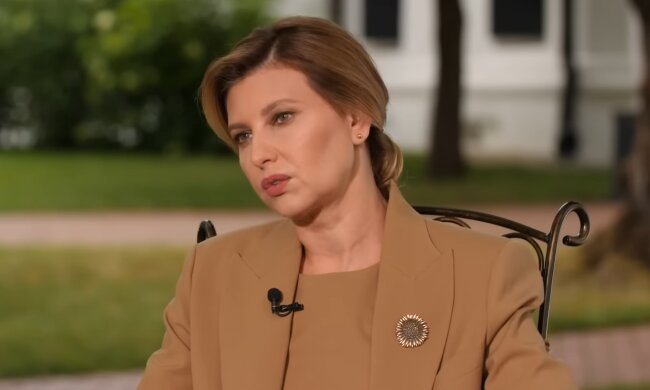 Елена Зеленская.  Фото: скриншот YouTube-видео