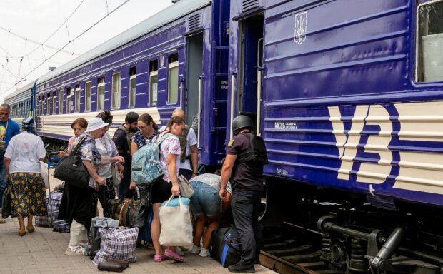 Евакуація. Фото: Укрзалізниця