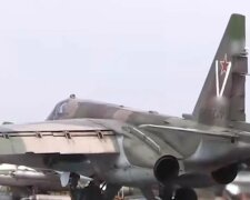 Літак рф Су-25. Фото: скріншот YouTube-відео