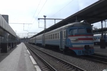 ЖД вокзал в Харькове. Фото: скриншот видеозаписи