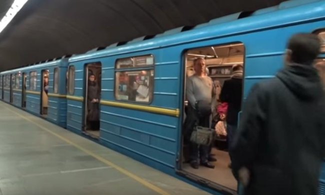 Киевский метрополитен. Фото: скрин youtube