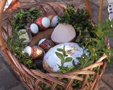 Великодній кошик. Фото: Youtube-відео