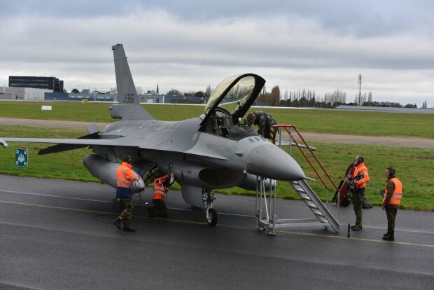 Винищувач F-16. Фото: Telegram