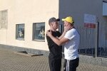 Євген Ребров зустрічається з сином після повернення з полону