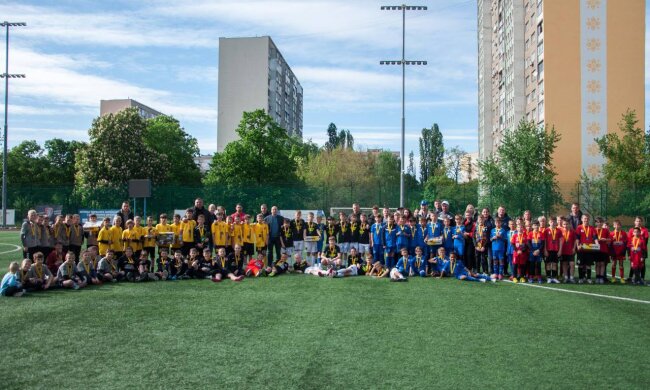 «Сильніші разом»: діти з футбольної секції, яку підтримує Favbet Foundation, взяли участь у фестивалі до Дня Європи
