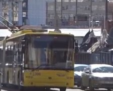 Транспорт в Киеве, фото: Скриншот YouTube