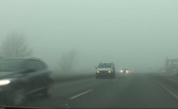 Дороги. Туман. Фото: скриншот Youtube