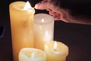 Свечи. Фото: скриншот YouTube-видео