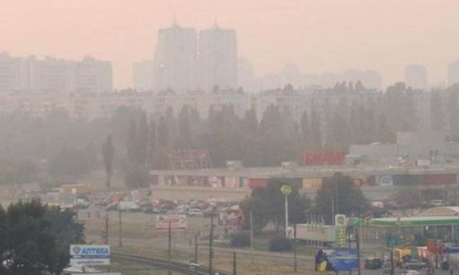 Загрязнение воздуха в Киеве