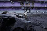 Жахливий нічний удар по Києву, багато руйнувань. Фото: Телеграм-канал