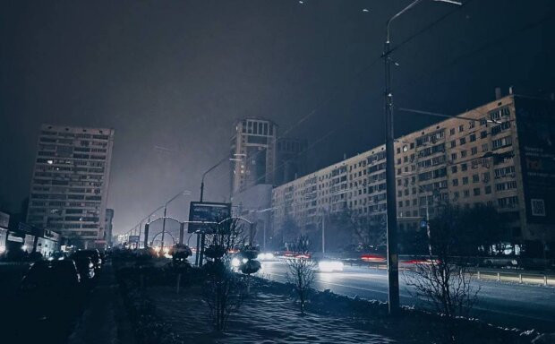 Темна вулиця. Фото: Telegram