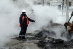 Прорыв теплотрассы, фото: vesti.ru