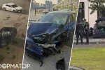 П'яний підліток на Tesla протаранив авто в Києві