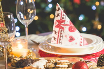 Новогодний стол. Фото: thedukeofyorkpomeroy.co.uk