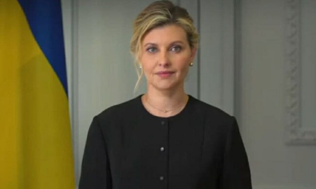 Елена Зеленская. Фото: скриншот Youtube-видео