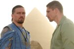 Олександр Усик і Ріко Верховен перед боєм за титул WBC біля пірамід Гізи 23 травня 2026 року