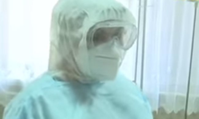 В Почаеве закрыли целую больницу из-за коронавируса. Фото: скриншот Youtube