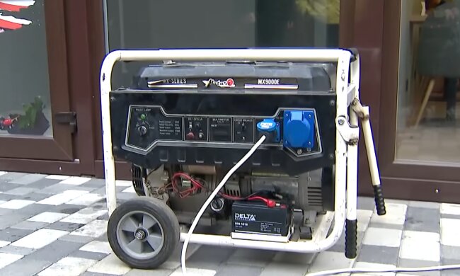 Генератор. Фото: скріншот YouTube-відео