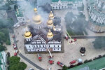 Уничтоженный терминал Новой почты в Киеве после российской атаки 15 июня 2026