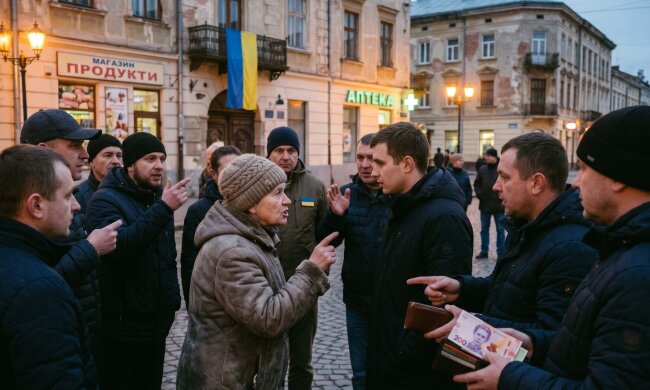 Дрогобич центр місто конфлікт вулиця
