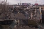 Зруйнований міст. Фото: скріншот YouTube-відео
