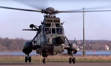 Вертолет Sea King . Фото: YouTube, скрин