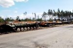 Разбитая техника рф. Фото: скриншот YouTube-видео