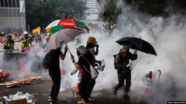 Акции протеста, Гонконг
