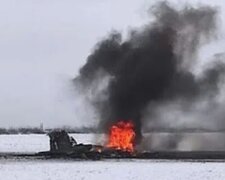 На рф розбився військовий літак. Фото: скріншот YouTube-відео
