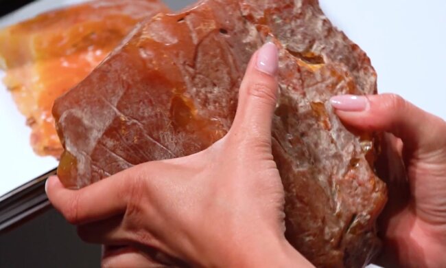 янтарь, добыча