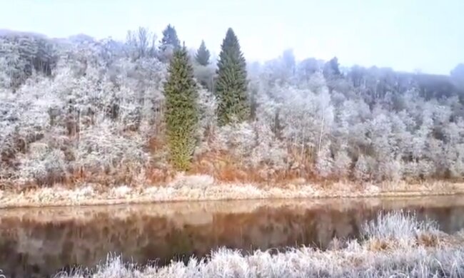 Первые морозы придут в октябре. Фото: скрин youtube