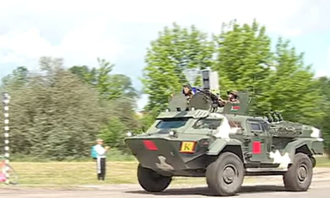 Армія Білорусі. Фото: скріншот YouTube-відео