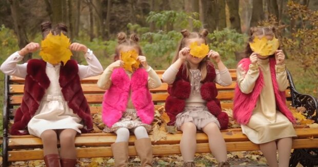 Дети в осеннем парке. Фото: скриншот YouTube-видео