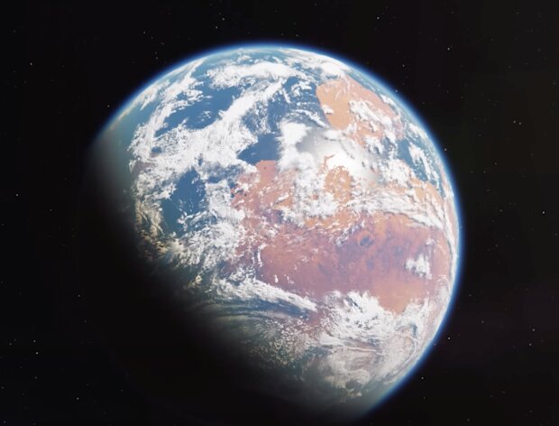 Планета Земля. Фото: скріншот youtube.com