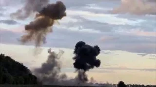 F-16 сбивает российскую крылатую ракету Х-101 на низкой высоте