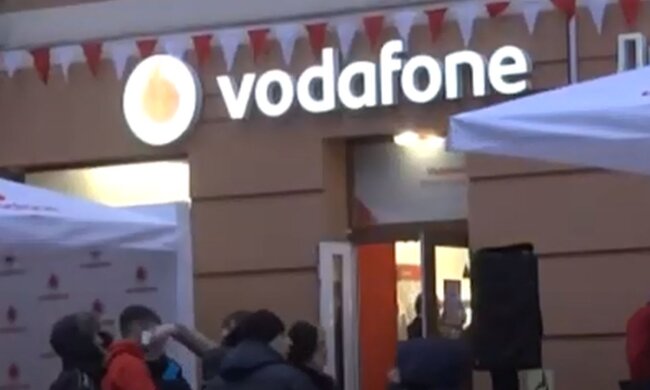 Vodafone. Фото: скріншот відео YouTube