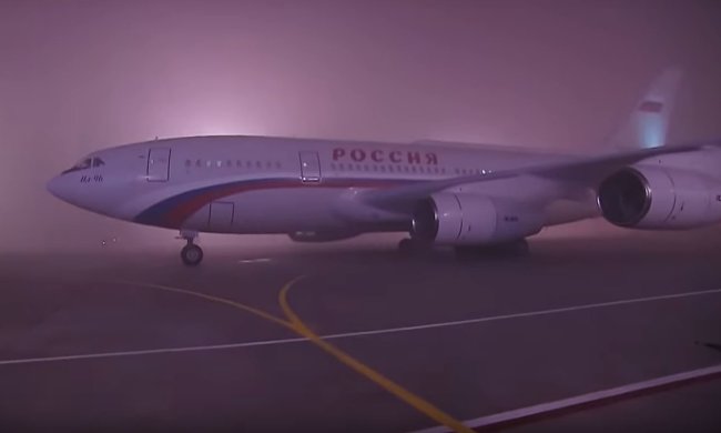 ЧП с самолетом Путина. Фото: Segodnya.ua