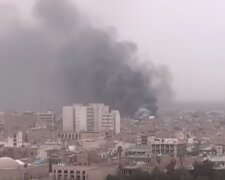 Ракетный удар в Иране. Фото: скриншот YouTube-видео