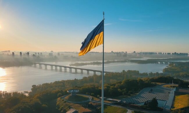 Флаг Украины. Фото: YouTube, скрин