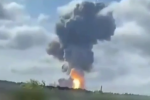 На россии произошел прилёт по заводу - взорвался пороховой цех, видео