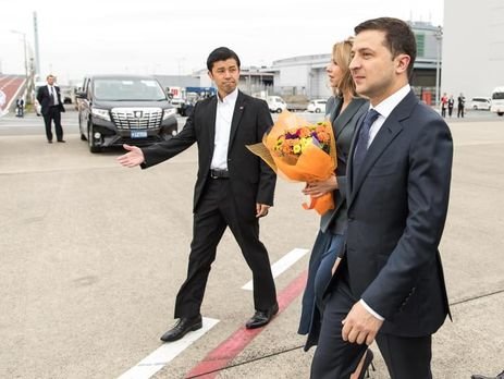 Президент Зеленский прибыл в Японию, фото Twitter