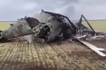 Збитий літак росії. Фото: скріншот YouTube-відео