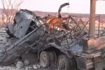 Сожженная техника РФ. Фото: скриншот YouTube-видео