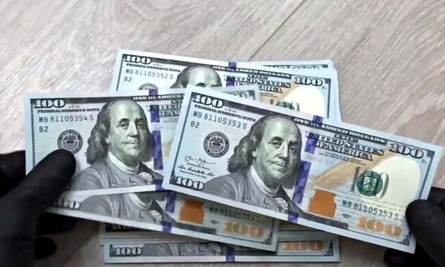 Доллары США. Фото: скриншот Youtube-видео