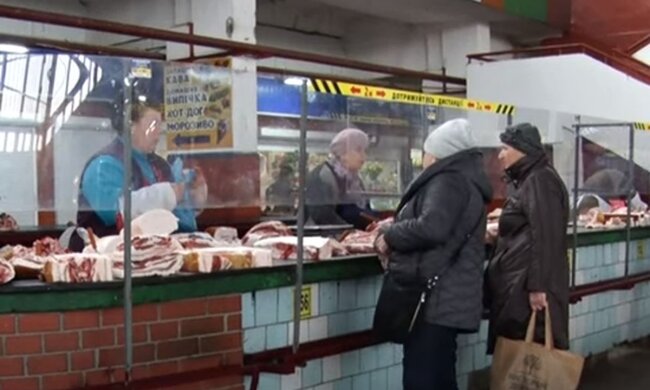 Продавці сала. Фото: скріншот YouTube-відео