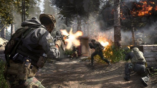 компьютерная игра "Call of Duty", фото из открытых источников