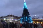 Новогодняя елка в Украине. Фото: скриншот YouTube-видео