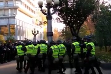 Ситуация под Верховной Радой. Фото: скриншот Youtube-видео