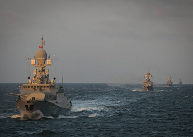 Малые ракетные корабли Каспийской флотилии РФ